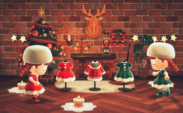 あつ森 クリスマス サンタ衣装マイデザインid Qrコードまとめ Information Mania